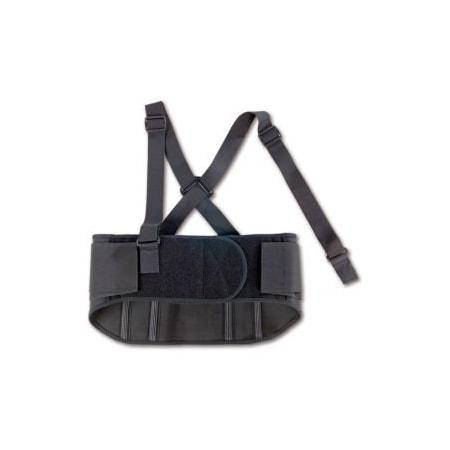 Ergodyne® ProFlex® 1600 Standard Elastic Back Support, Black, Medium